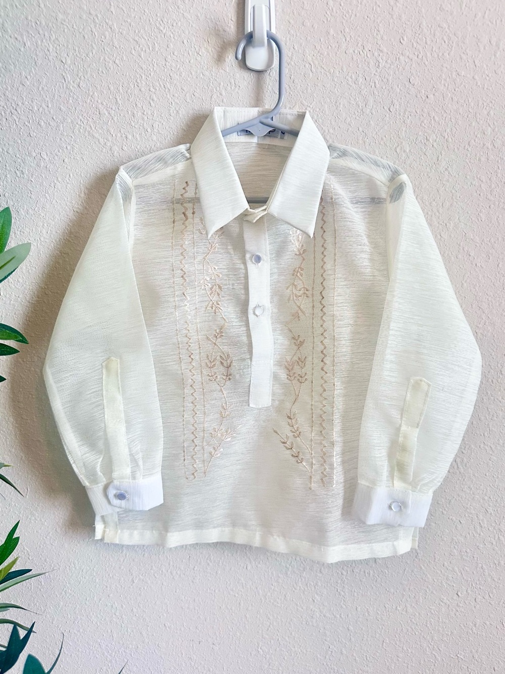 Boys Barong sizes 0-14 (12m to 9yrs old)
